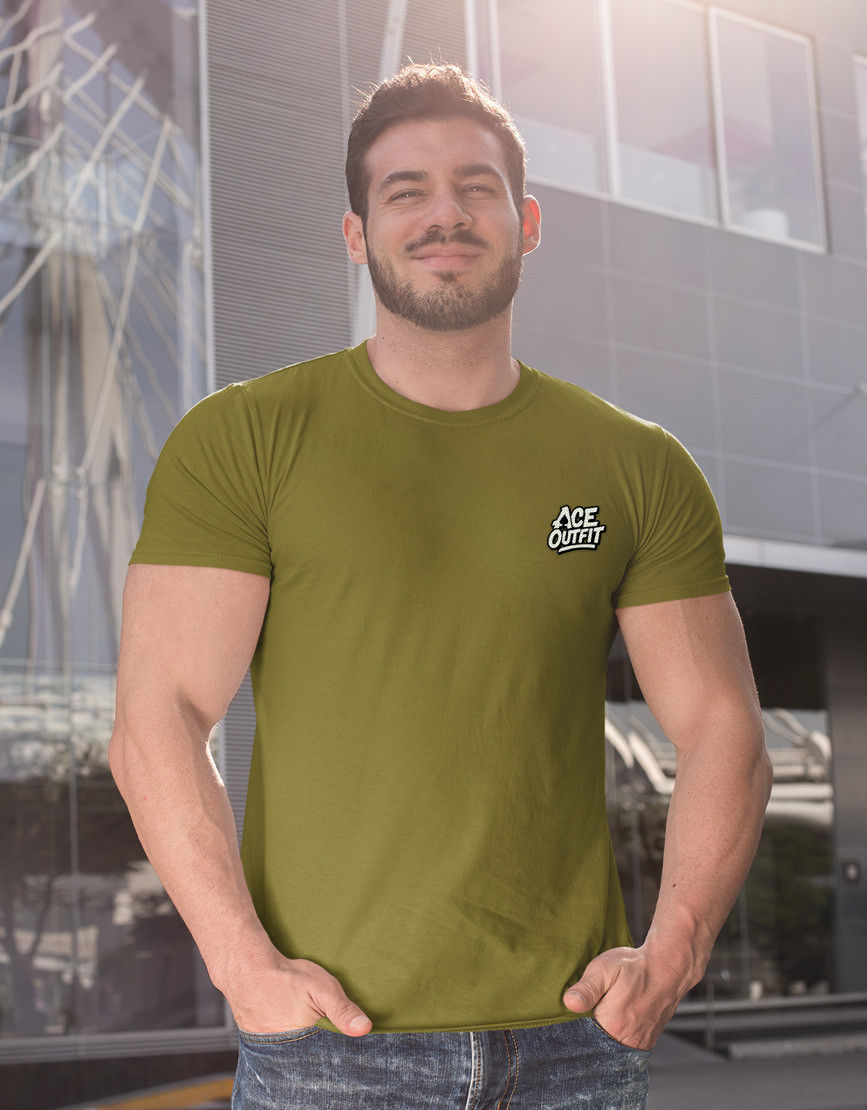 T-SHIRT PERSONNALISÉ HOMME, 180 g/m²