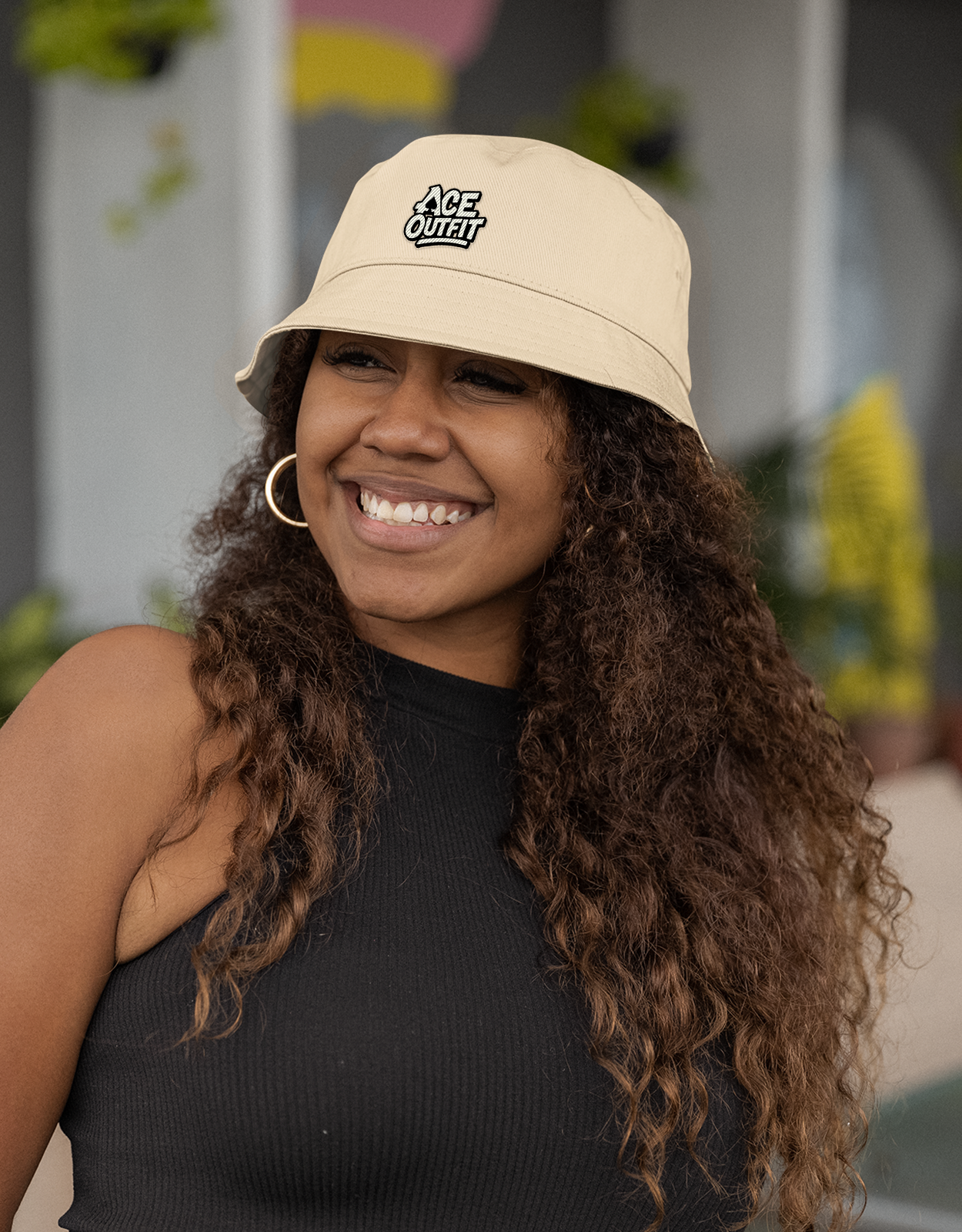 CHAPEAU BUCKET 100 % COTON PERSONNALISÉ