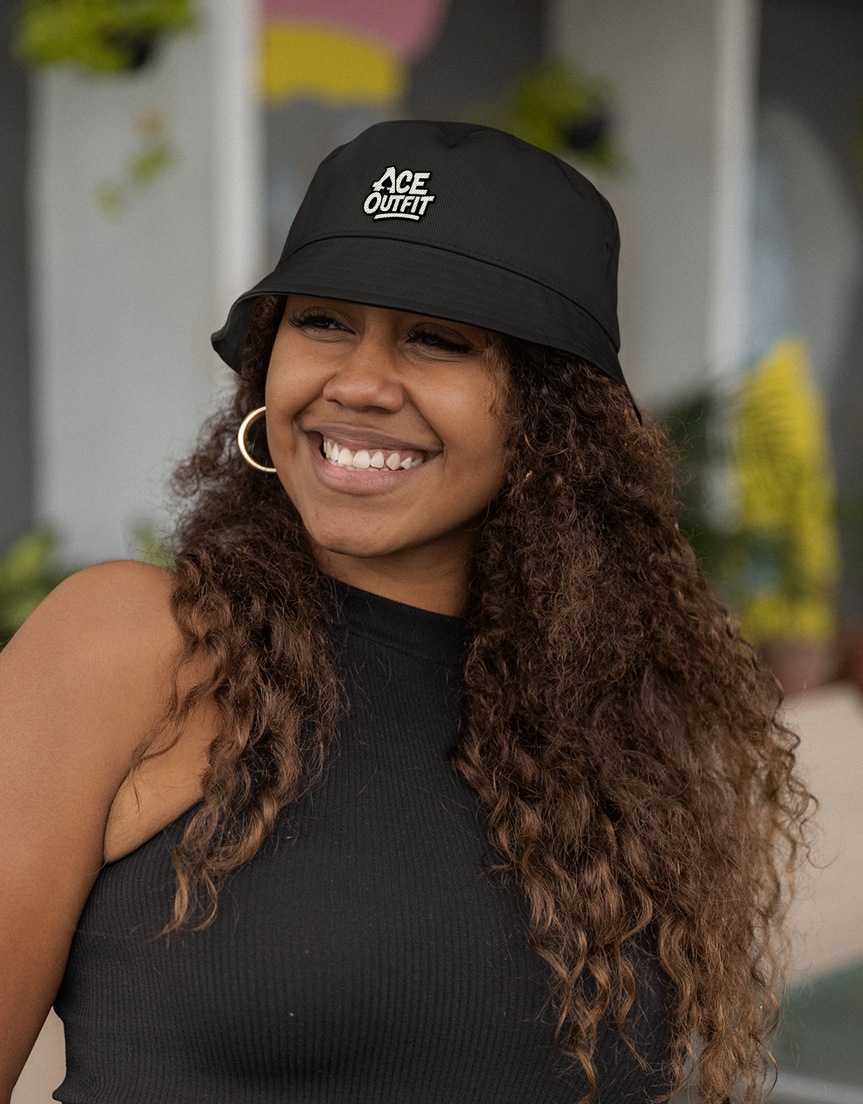 CHAPEAU BUCKET 100 % COTON PERSONNALISÉ