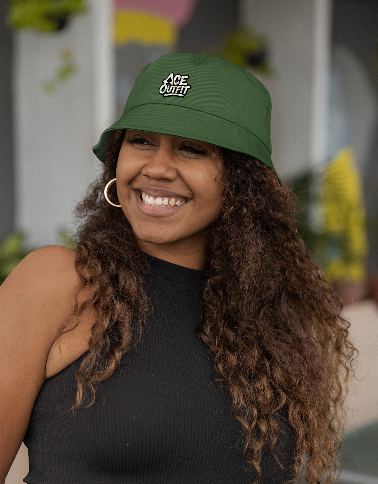 CHAPEAU BUCKET 100 % COTON PERSONNALISÉ