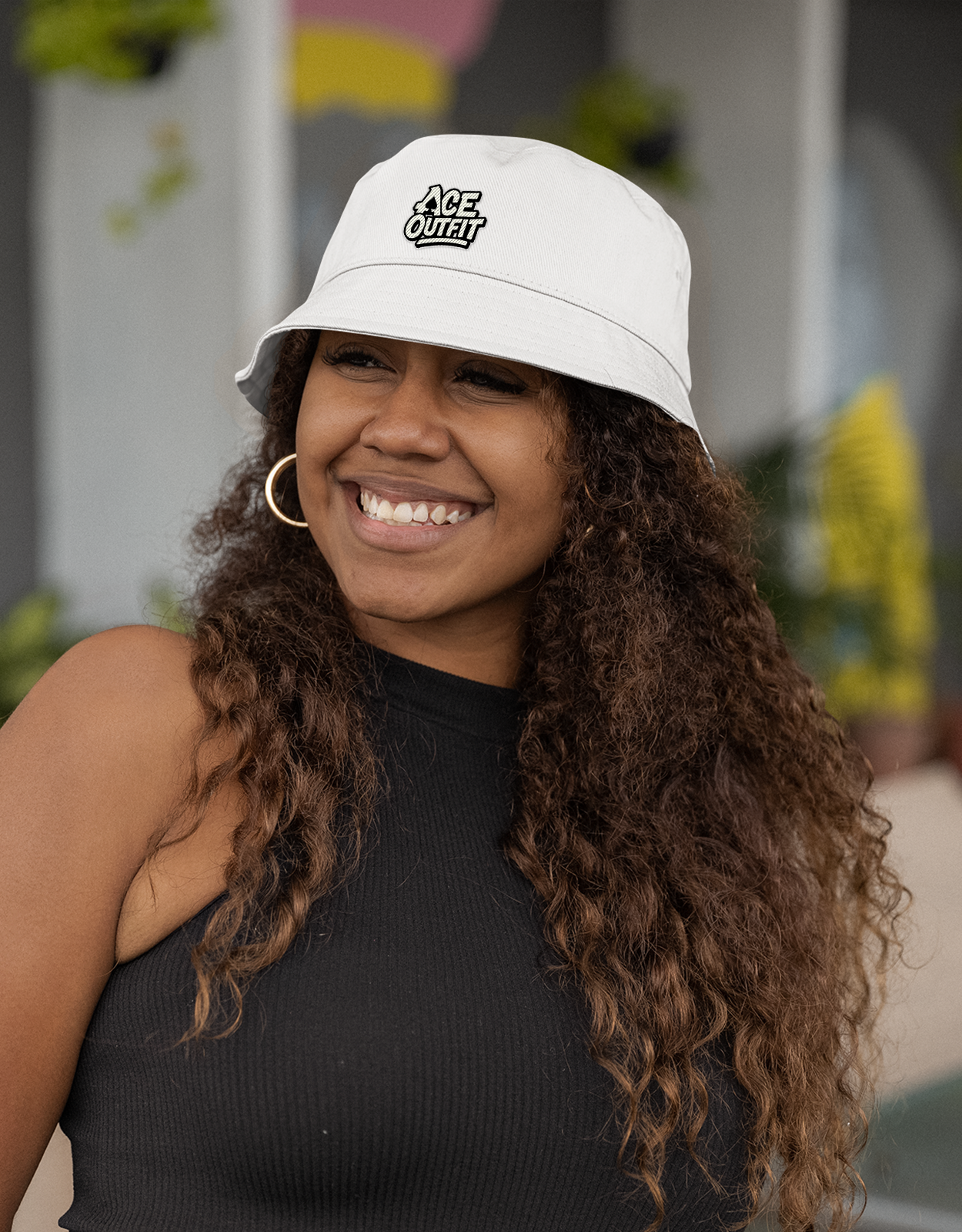 CHAPEAU BUCKET 100 % COTON PERSONNALISÉ