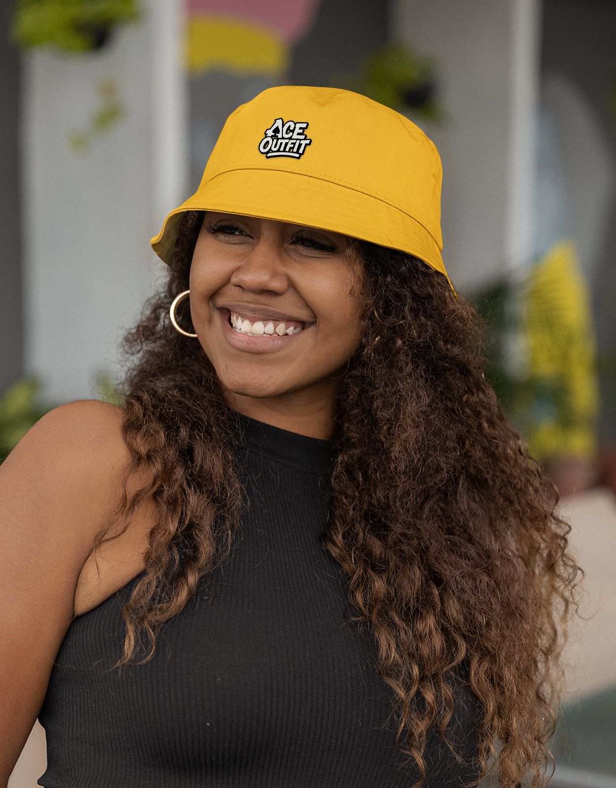 CHAPEAU BUCKET 100 % COTON PERSONNALISÉ