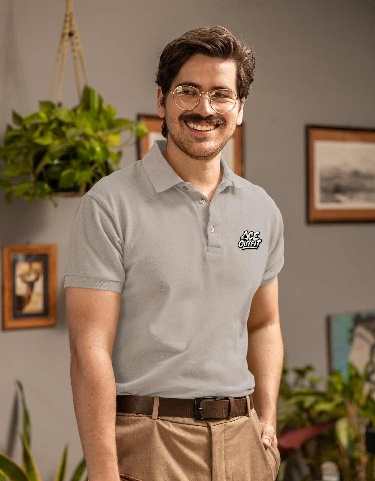 POLO PERSONNALISÉ HOMME