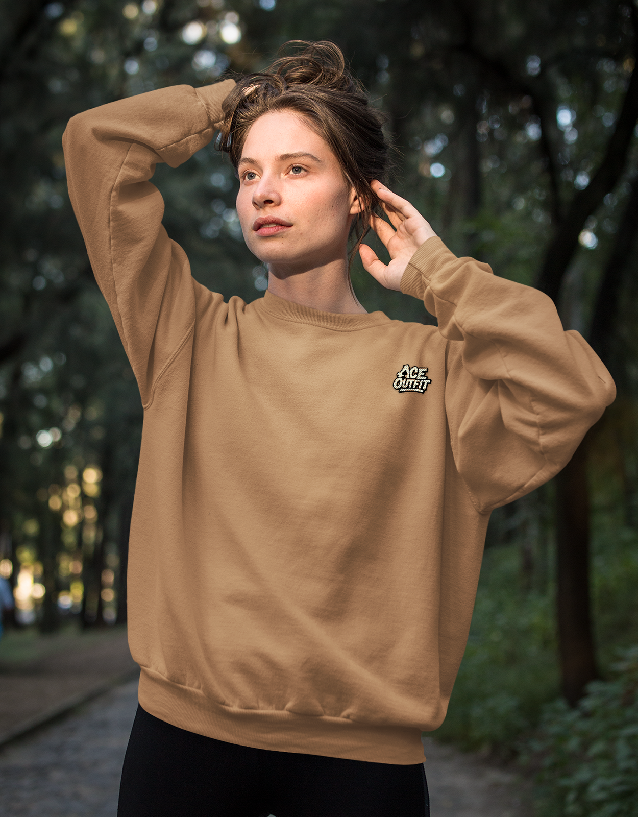 SWEAT-SHIRT COL ROND PERSONNALISÉ FEMME