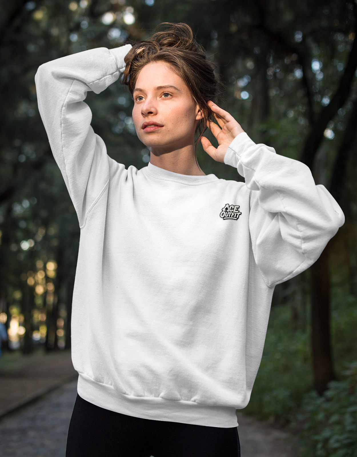 SWEAT-SHIRT COL ROND PERSONNALISÉ FEMME