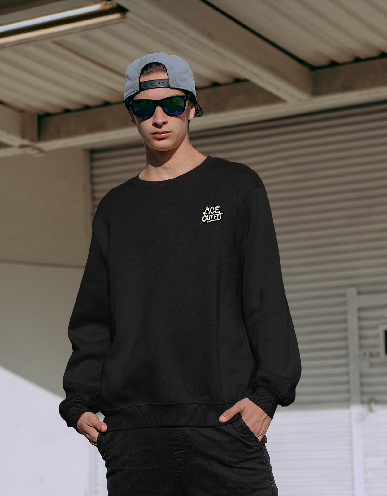 SWEAT-SHIRT COL ROND PERSONNALISÉ HOMME