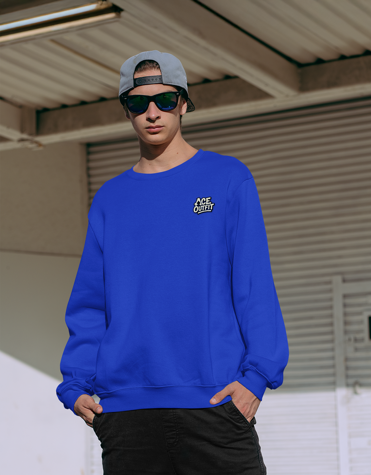 SWEAT-SHIRT COL ROND PERSONNALISÉ HOMME