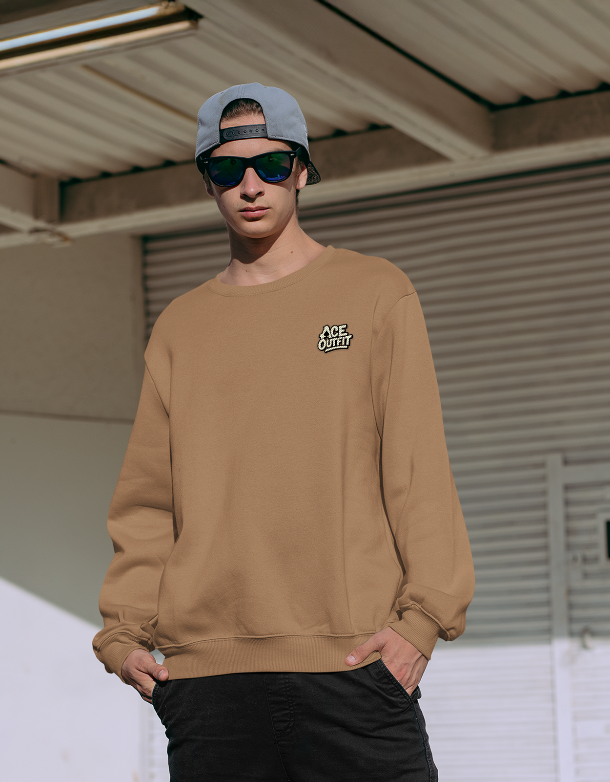 SWEAT-SHIRT COL ROND PERSONNALISÉ HOMME