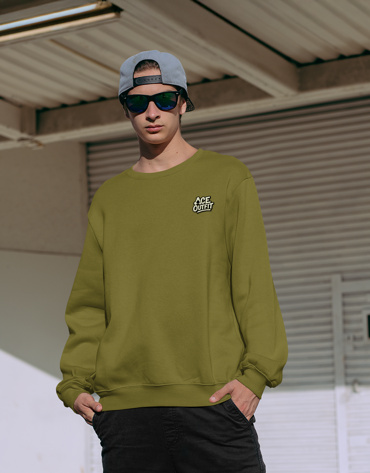 SWEAT-SHIRT COL ROND PERSONNALISÉ HOMME