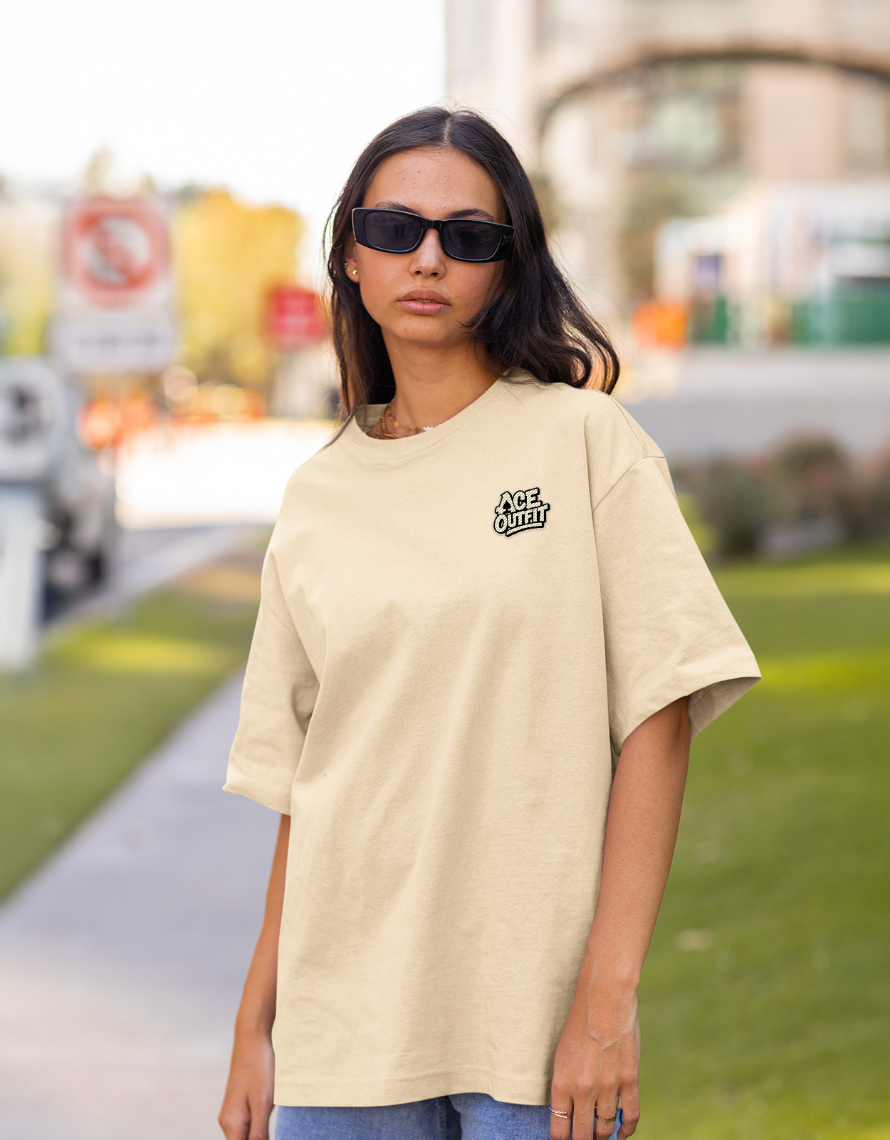 T-SHIRT SURDIMENSIONNÉ PERSONNALISÉ FEMME