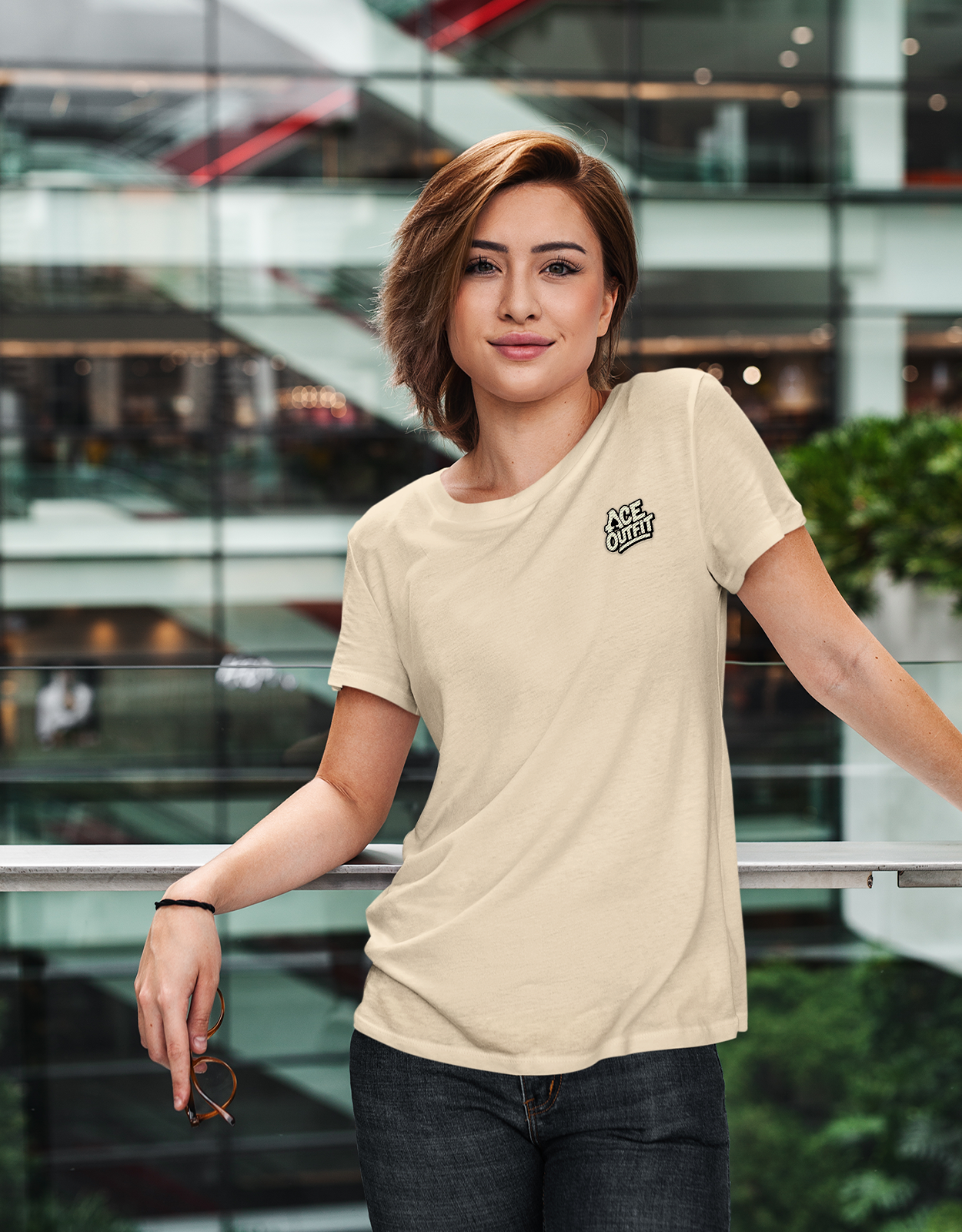 T-SHIRT RÉGULIER PERSONNALISÉ FEMME, 180 GSM