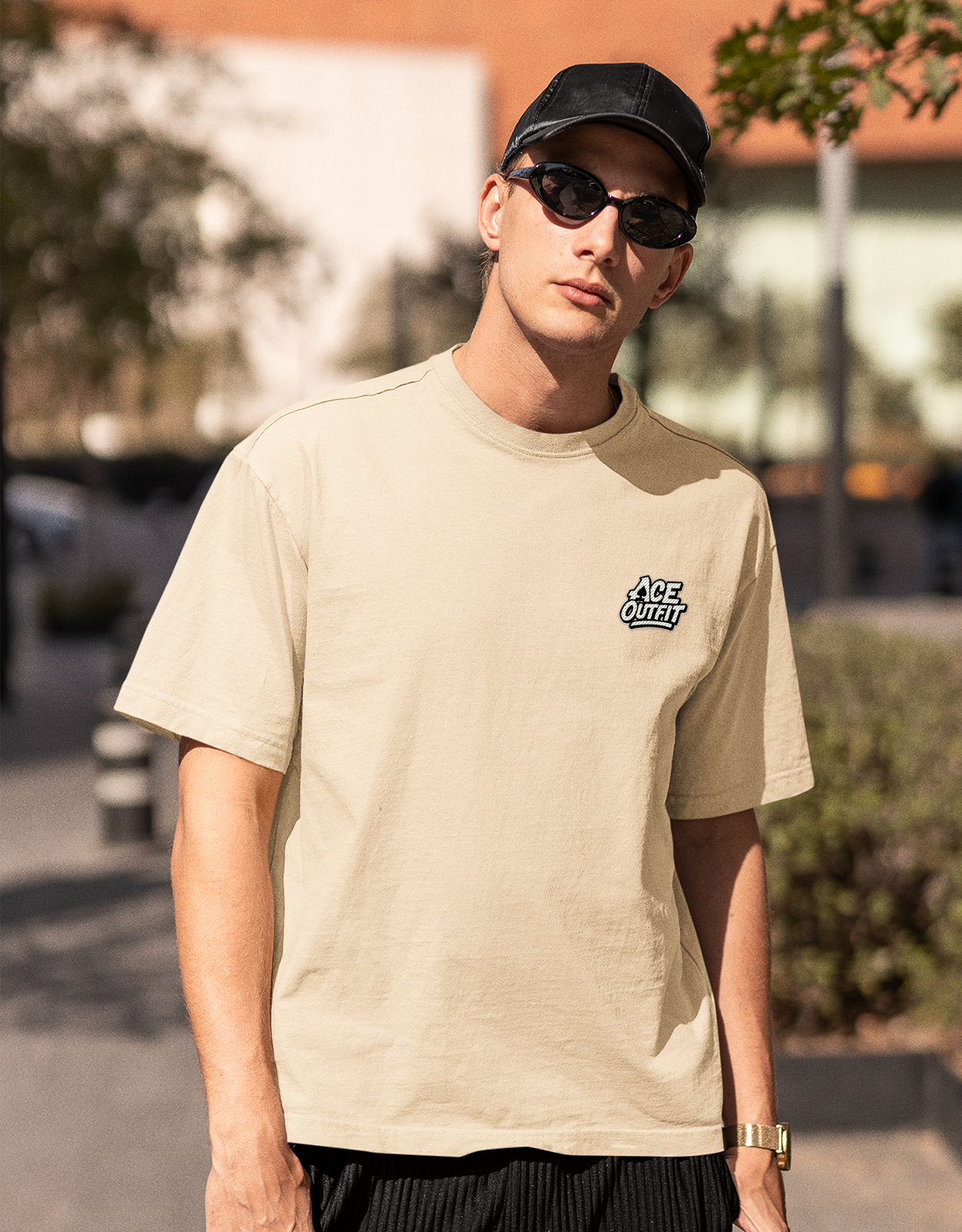 T-SHIRT SURDIMENSIONNÉ PERSONNALISÉ HOMME