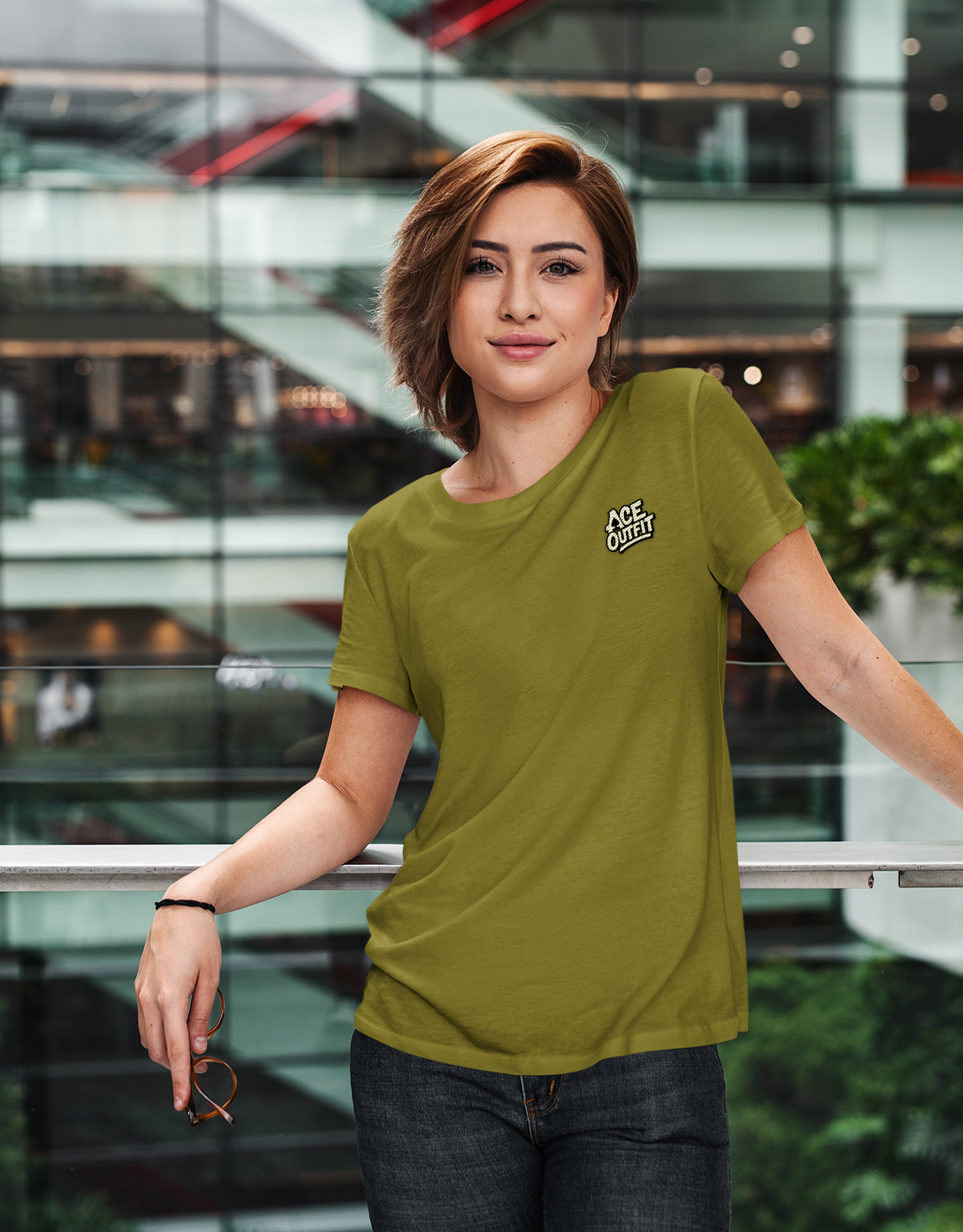 T-SHIRT RÉGULIER PERSONNALISÉ FEMME, 180 GSM